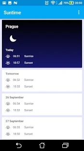 Suntime - Sunrise and Sunset Widget(圖2)-速報App