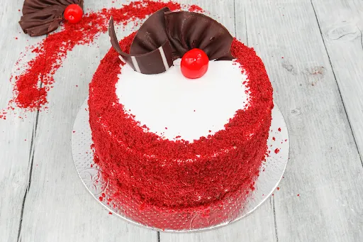 Red Velvet Fresh Cream Cake [500 Grams]