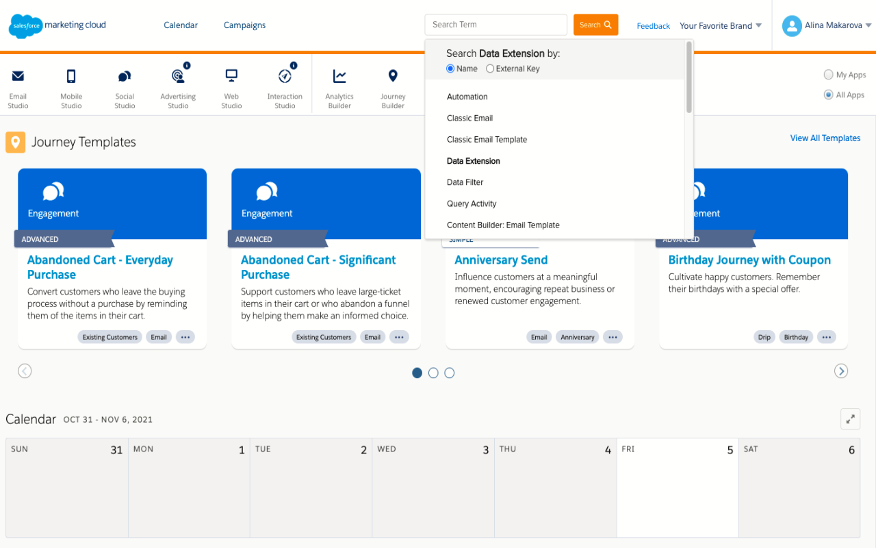 DESelect Search in Salesforce Marketing Cloud Preview image 2