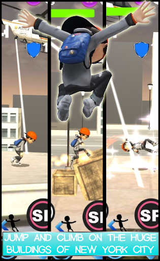 Parkour Runner Bart Freestyle