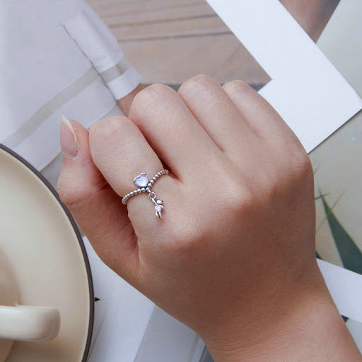 Title 3, Womens Fashionable Cuddly Bear Balloon Ring A ...