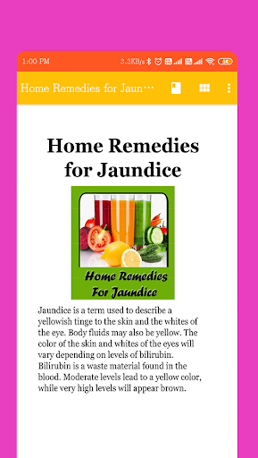 Home Remedies for Jaundice
