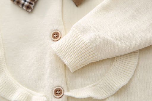 Title 3, Childrens Spring Clothes Knitted Plaid Pleated...