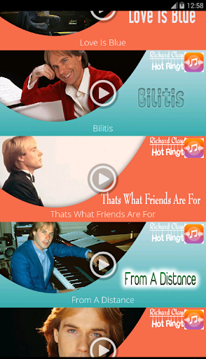 Richard Clayderman Hot Ringtones