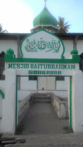 Mesjid Baiturrahman Babarura