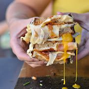 Sandwich food porn is taking over your social media feeds, and with pictures like Jason Bakery's 'kimcheese toastie', we get it.