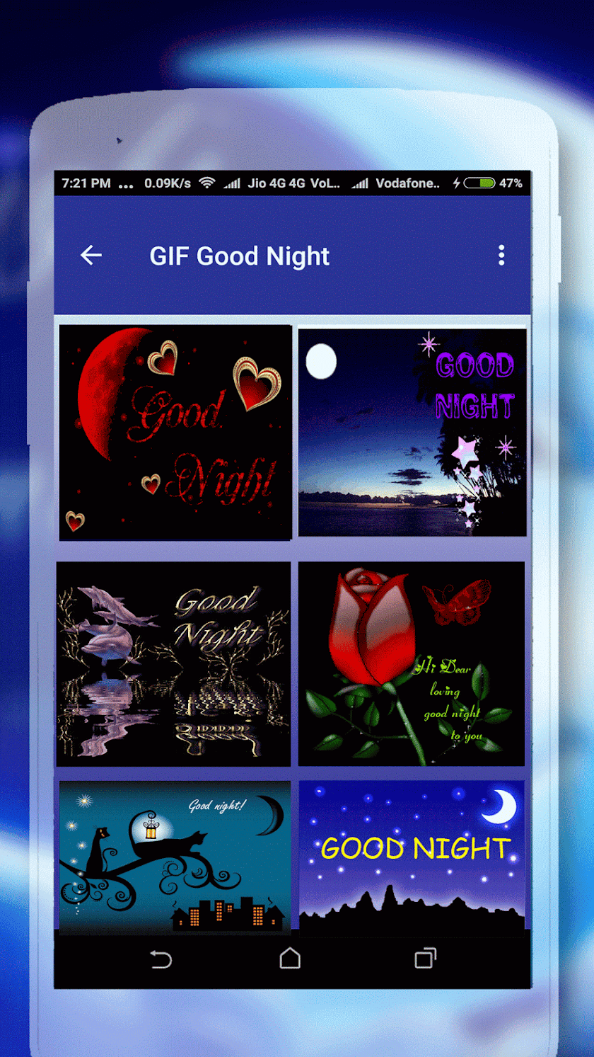 GIF Good Night Collection 2017 Screen 2