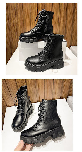 Title 10, Autumn Womens England Large Size Thick-soled M...