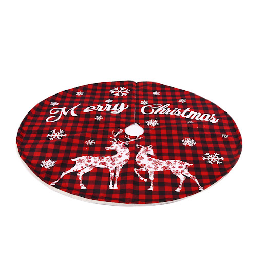 Title 2, Red and Black Plaid 119cm Letter Elk Christmas ...