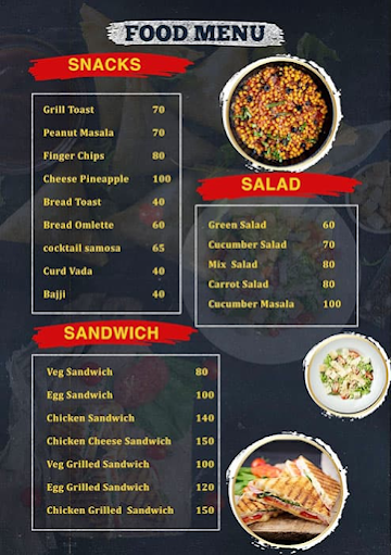 YMIA menu 