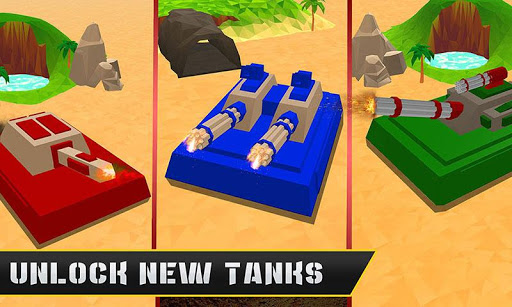 Blocky Tanks Force (Mod Money)