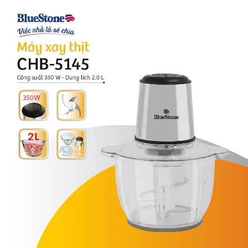 Máy Xay Thịt BlueStone CHB-5145 2 Lít 350W