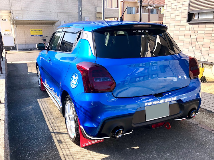 スイフトスポーツの今年1年ありがとうございました・洗車・仕事納め・今年もあとわずかに関するカスタム事例の投稿画像7枚目