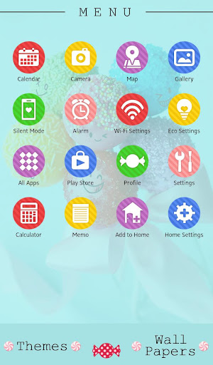Cute Theme-Colorful Candy- 1.0.0 Windows u7528 2
