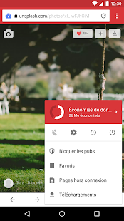  Navigateur Web Opera Mini – Vignette de la capture d'écran  