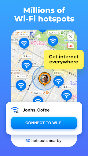 Screenshot WiFi Map®: Internet, eSIM, VPN