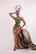 Miss SA Lalela Mswane in her stunning national costume. The KZN beauty has won the Miss Supranational 2022 competition. 