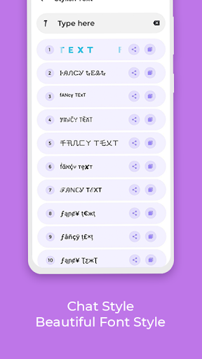 Screenshot Chat Style - Fonts & Keyboard