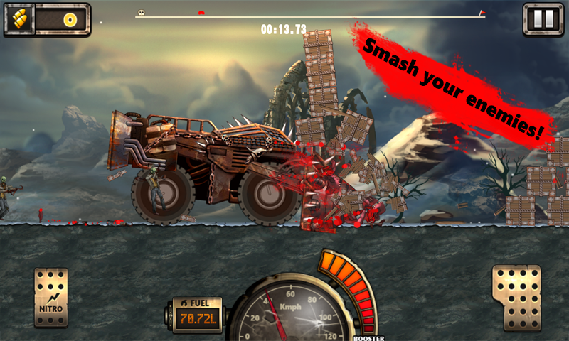  Monstro Car Hill Racer 2: captura de tela 