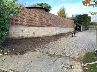 Brickwork and fencing album cover