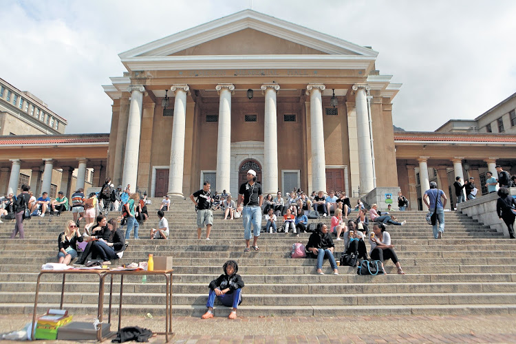 University of Cape Town. File photo.