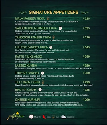 Jalpaan menu 