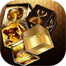 Diamond Gold Cube Wallpaper icon