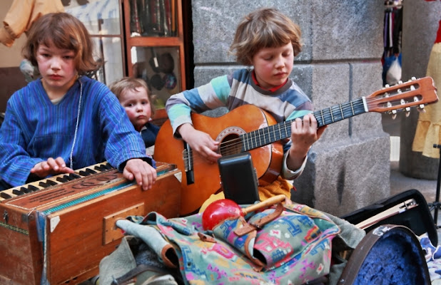 Musicisti di strada di ANbepLO foto