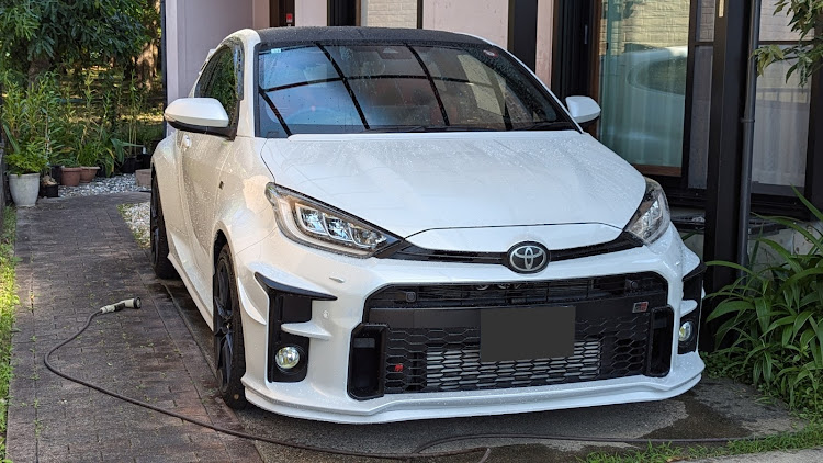 GRヤリスの洗車用純水器・ウロコにならない・フェラーリ・いつもイイね＆コメントありがとうございます😆に関するカスタム事例の投稿画像2枚目