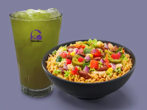 1 Value Rice Bowl Veg + 1 Cheesy Fries + 1 Twisted Coolrz