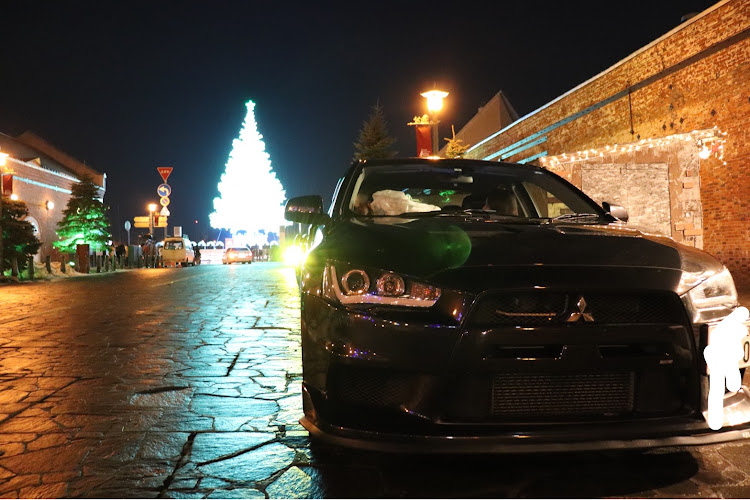 ランサーエボリューションのクリスマス・函館・札幌・エボX・おれに関するカスタム事例の投稿画像2枚目