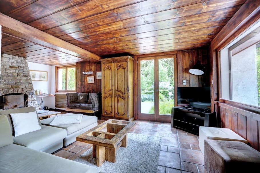 Vente chalet 5 pièces 140 m² à Chamonix-Mont-Blanc (74400), 1 800 000 €