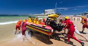 The Plettenberg Bay Sea Rescue boat that saved two Germans being swept out to sea from the Robberg Nature Reserve on February 18 2022. File photo