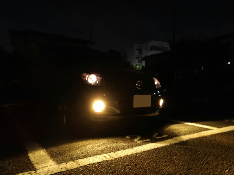 デミオのフォグランプ交換に関するカスタム事例の投稿画像1枚目