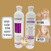 Dầu Gội Tím Khử Vàng Giữ Màu Dành Cho Tóc Tẩy Nhuộm Màu Thời Trang 100Ml Kenzii