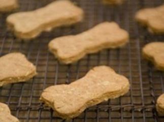 Your dog will want to help you cut these out so they can get in the oven and out so he can eat them.