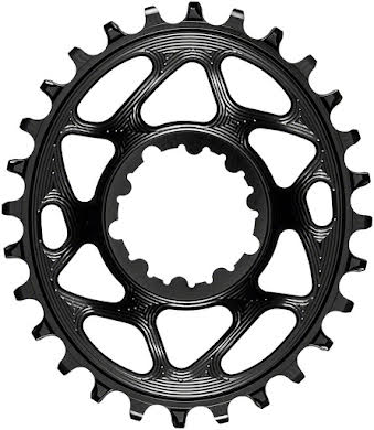 Absolute Black Oval Narrow-Wide Direct Mount Chainring - SRAM 3-Bolt Direct Mount, 3mm Offset alternate image 16