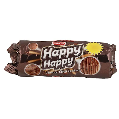 Parle Happy Happy Choco Chip Cookies - 80 gm