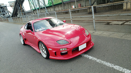 スープラ Jza80のトヨタ男子 ピンクスープラは皆様を笑顔 に スープラと一緒に 車好き増やそう 足回り点検 梅雨に向けての対策に関するカスタム メンテナンスの投稿画像 車のカスタム情報はcartune