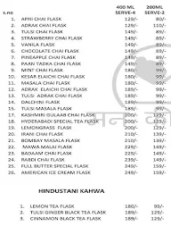 Mann Ki Chai menu 1