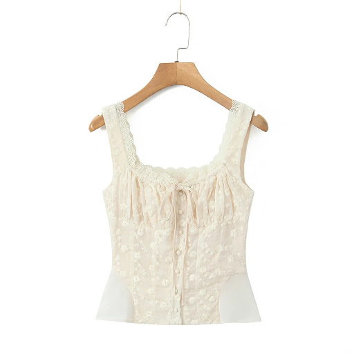 Title 25, High Waist Embroidery Stitching Fishtail Dress ...
