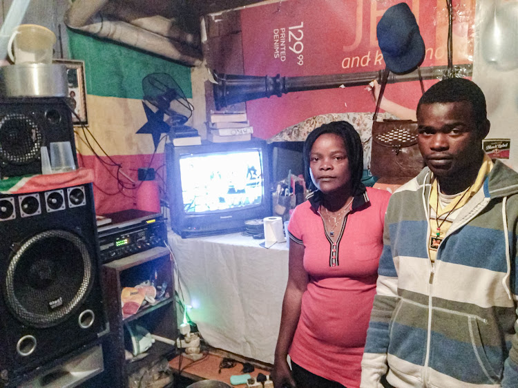 Caroline Chitupa and her son Silvernos Matimba in May 2014.