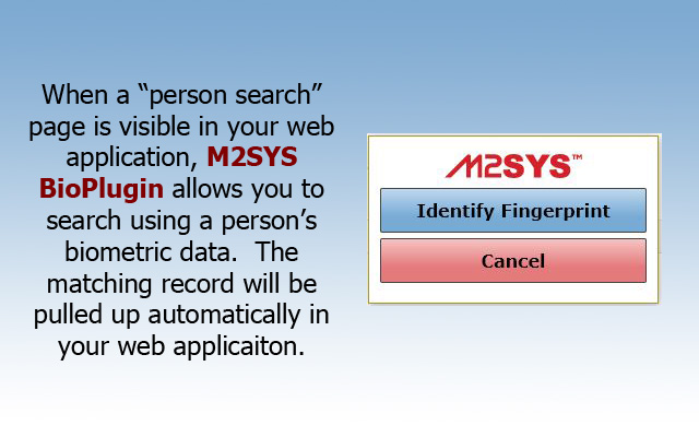 M2SYS Biometrics Plugin Preview image 1