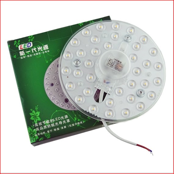 Vỉ Led Ốp Trần, Quạt Trần Thay Thế Cho Bóng Đèn Sợi Đốt Và Bóng Compact Tiện Dụng 24W - 36W