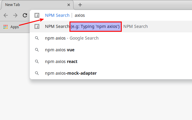 NPM Search & Update Preview image 0