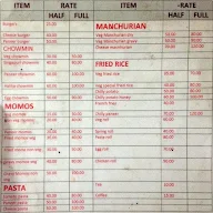 Urban Pizza menu 3