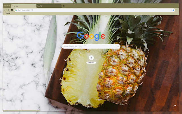 Pineapple slice chrome extension