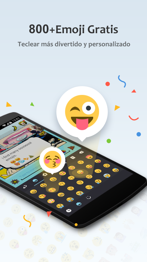   Teclado GO - Emoji Gratis: captura de pantalla 