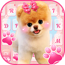 ダウンロード Pink Dog Pet Keyboard をインストールする 最新 APK ダウンローダ