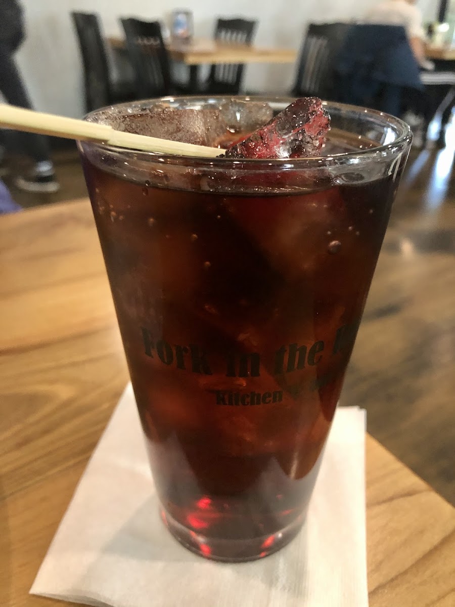 Diet Coke with cherry flavor